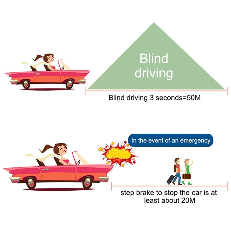 Q5 GPS 4 inch Vehicle-mounted Head Up Display Security System, Support Running Speed & Direction & Distance / Driving Kilometres /