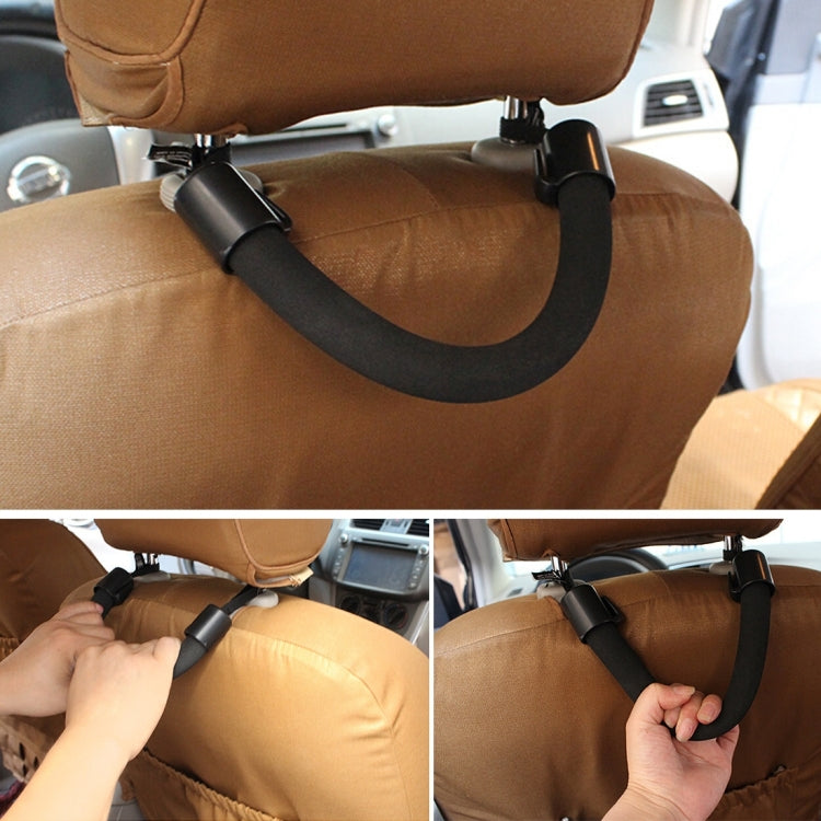 SHUNWEI Car Assistance Support Strap, Chair Rear Seat Headrest Hanger Bag Hook Holder,Car Safety Back Seat Armrest Handle- Children Elderly Assist Grab,Vehicle Headrest Grab Handles