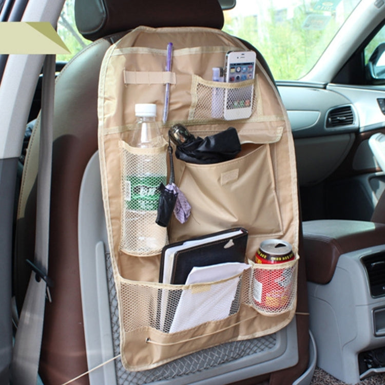 Auto Car Seat Back Organizer Car Seat Hanging Bag Storage for Drinks Cups Phones and Other Items