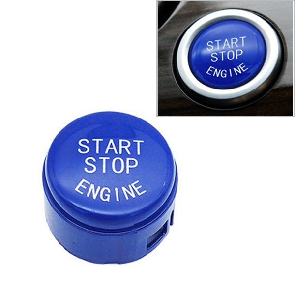 Car Start Stop Engine Button Switch Replace Cover 61319153832 for BMW 5 / 6 / 7 Series F Chassis without Start and Stop 2009-2013