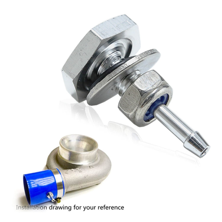 Car Modified Universal Turbocharger Silicone Pipe Boost Hose Nipple Turbo Vacuum Hose Detection Connector