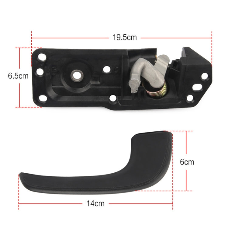 Car Interior Left Door Handle Repair Kit for Chevrolet 2007-2013