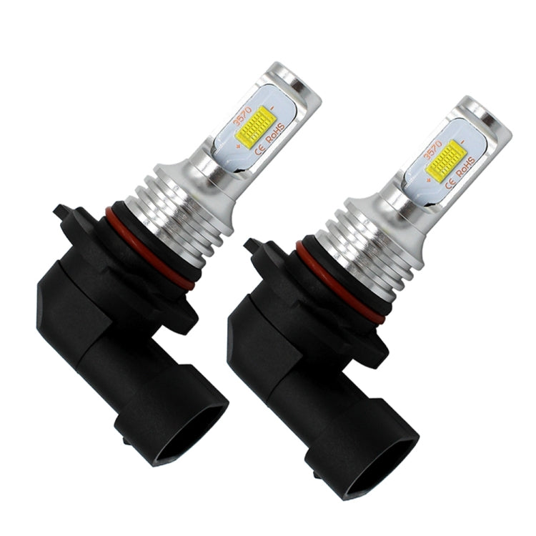 2 PCS 9005 HB3 72W 1000LM 6000-6500K Super Bright White Light Car Fog LED Bulbs, DC 12-24V