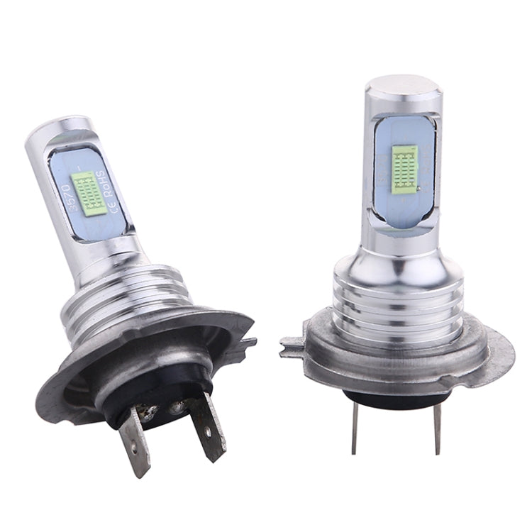 2 PCS H7 72W 1000LM 6000-6500K Super Bright White Light Car Fog LED Bulbs, DC 12-24V