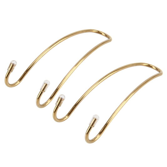 2 PCS Metal Headrest Car Hooks