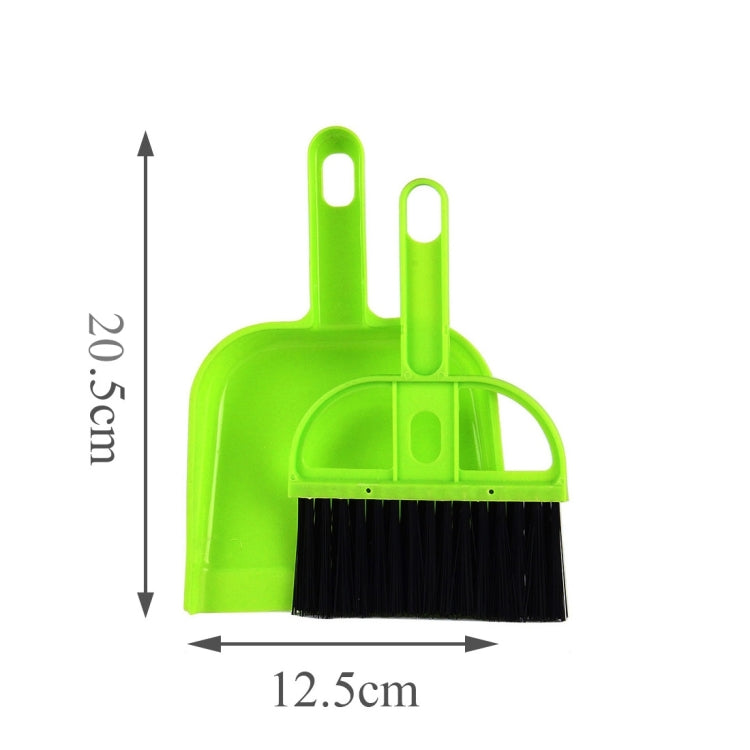 Mini Desktop Car Keyboard Sweep Cleaning Brush Small Broom Dustpan Set