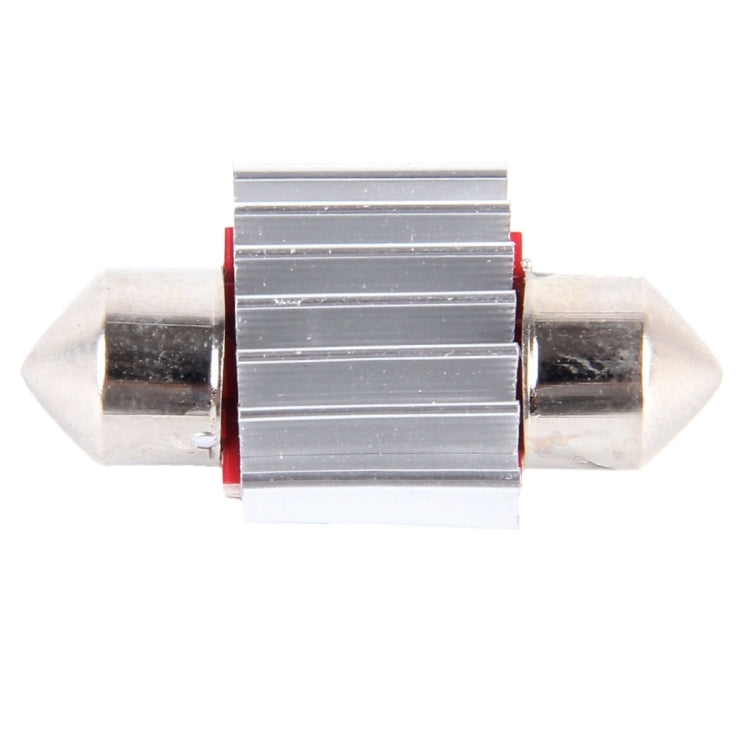 2 PCS DC 12V 3W 31MM Bicuspid Car Door Lamps Registration Mark light Dashboard Dome Door Lights LED Reading Lamp with 18 LED SMD 3014 Lights White