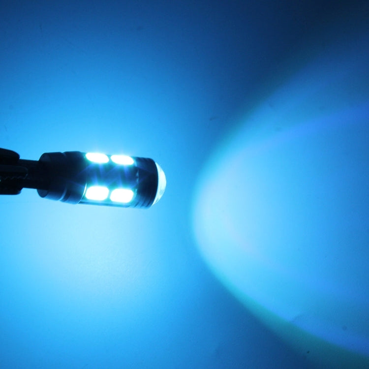 2PCS T10 6W Ice Blue Light 10 SMD 5630 LED Error-Free Canbus Car Clearance Lights Lamp, DC 12V