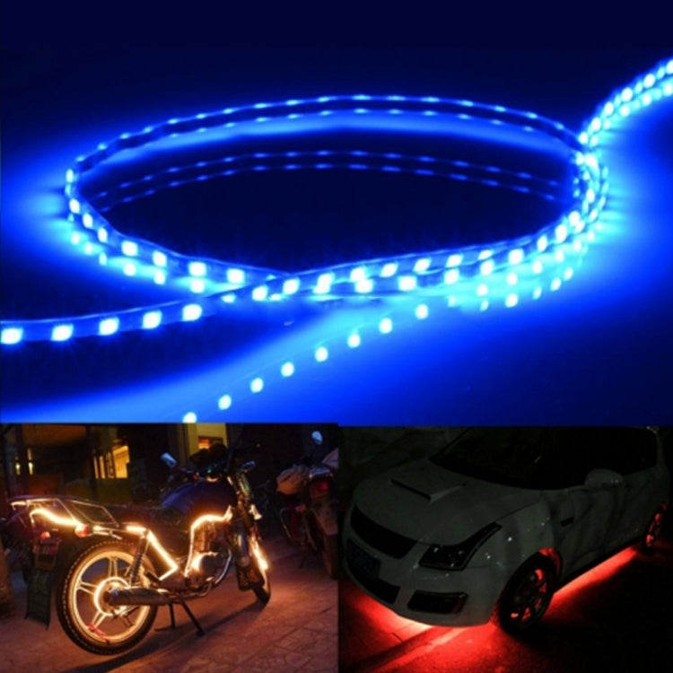 5 PCS 45 LED 3528 SMD Waterproof Flexible Car Strip Light for Car Decoration, DC 12V, Length: 90cm