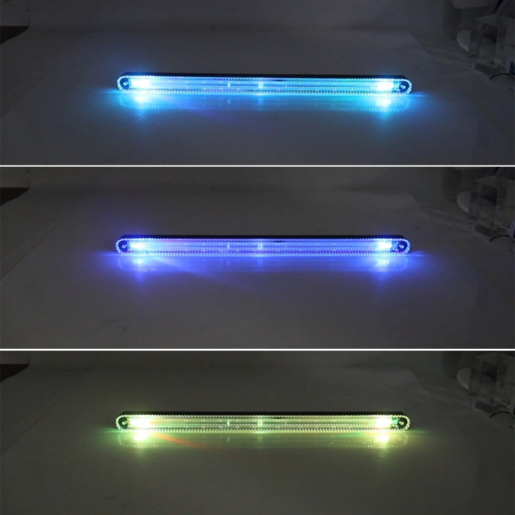 Colorful Lamp Beads Solar Emergency Warning Light Anti Collision Car Truck Van Strobe Light Warning Flashing Atmosphere Lamp Solar Colorful Atmosphere Lamp