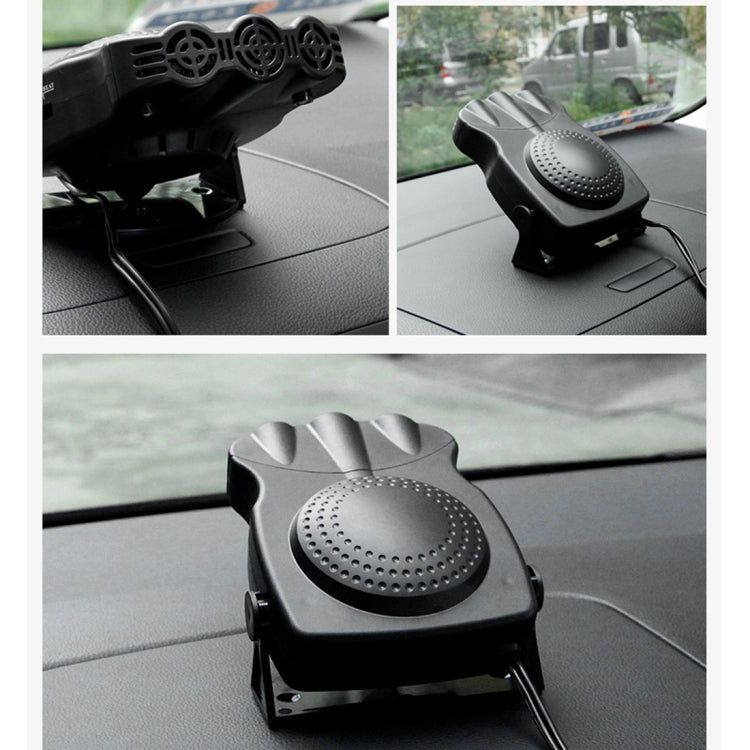 DC 12V 150W Cold and Warm Dual Use Three Outlet Car Auto Electronic Heater Fan Windshield Defroster Demister