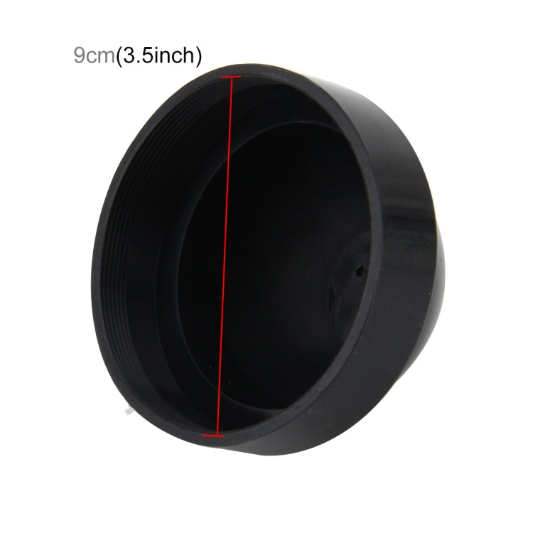 2 PCS K90 Universal Car LED Headlight HID Xenon Lamp Silicone Dust Cover Seal Caps Car Dust Cover Waterproof Dustproof Sealing Headlamp Cover for Car Retrofit, Inner Diameter: 9cm