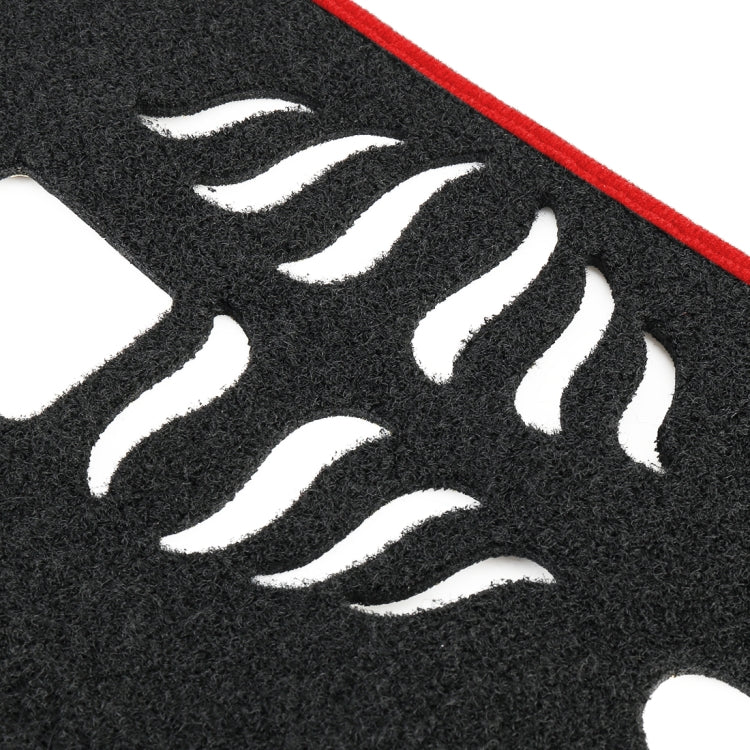 Left-hand Drive Dark Mat Car Dashboard Cover Car Light Pad Instrument Panel Sunscreen Car Mats for Land Rover Discovery 4, Please note the model and year