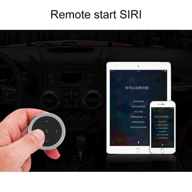 Car Wireless Bluetooth Controller Mobile Phone Multimedia Multi-functional Steering Wheel Remote Controller with Holder