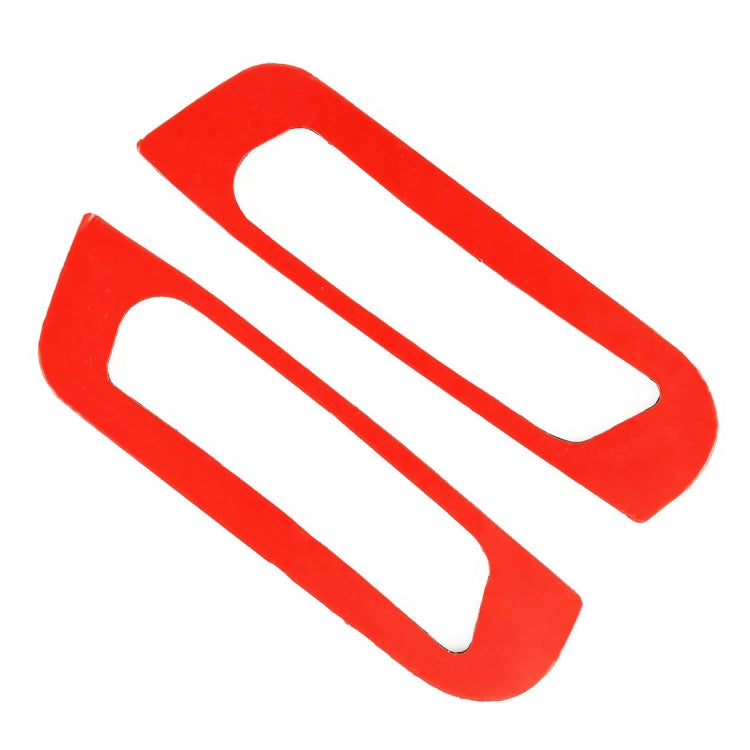 2 PCS Car A Column Air Outlet Carbon Fiber Decorative Sticker for Jeep Grand Cherokee