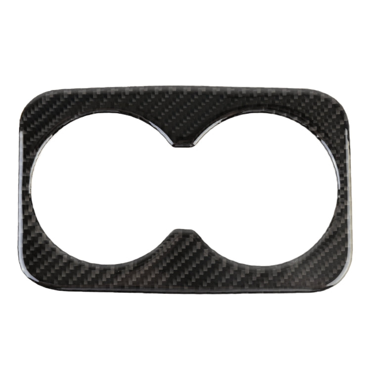 Car Water Cup Carbon Fiber Decorative Sticker for Jeep Grand Cherokee 2011-2018