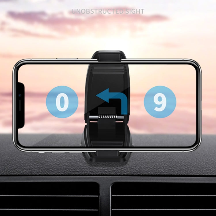 B-15 Stone Pattern Car Mount Phone Holder for 4-6.5 inch Phones