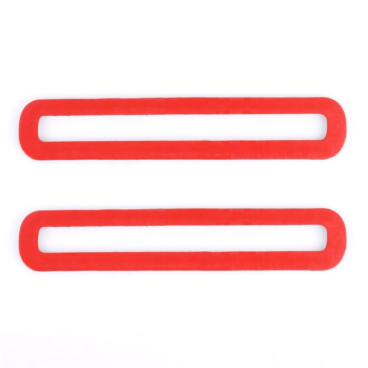 2 PCS Car Door Outlet Decorative Sticker Air Vent Moulding Trim Decorative Strip for Ford Mustang 2015-2020