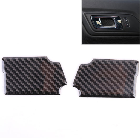 2 PCS Car Door Bowl Decorative Sticker for Ford Mustang 2015-2020