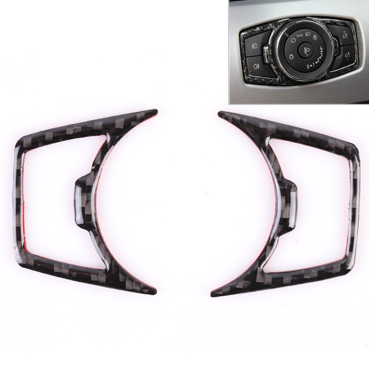 2 PCS Car Headlight Adjustment Decorative Sticker for Ford Mustang 2015-2020