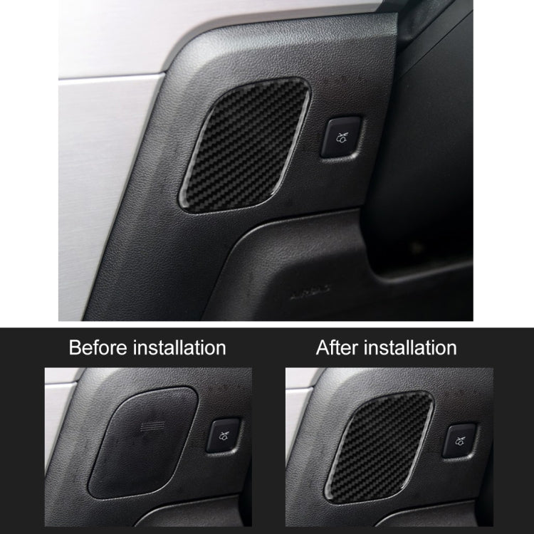 Car Driver Seat Storage Decorative Sticker for Ford Mustang 2015-2020