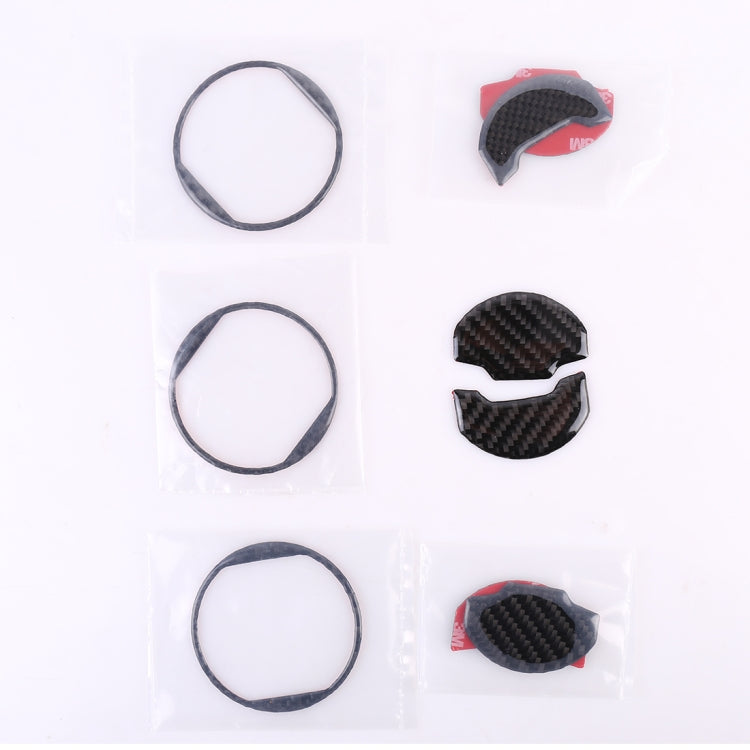 9 PCS Central Air Vents Cover Decorative Sticker Air Outlet Trim Ring for Ford Mustang 2015-2020