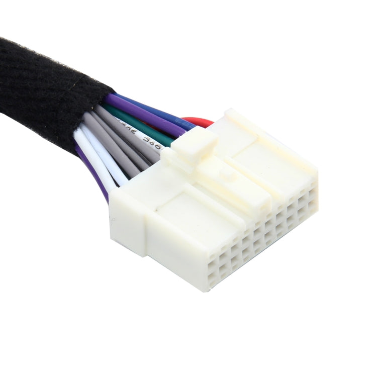 Universal Car Radio Stereo Ampplified DSP Extension Cable Wiring Harness, Cable Length: 1.5m