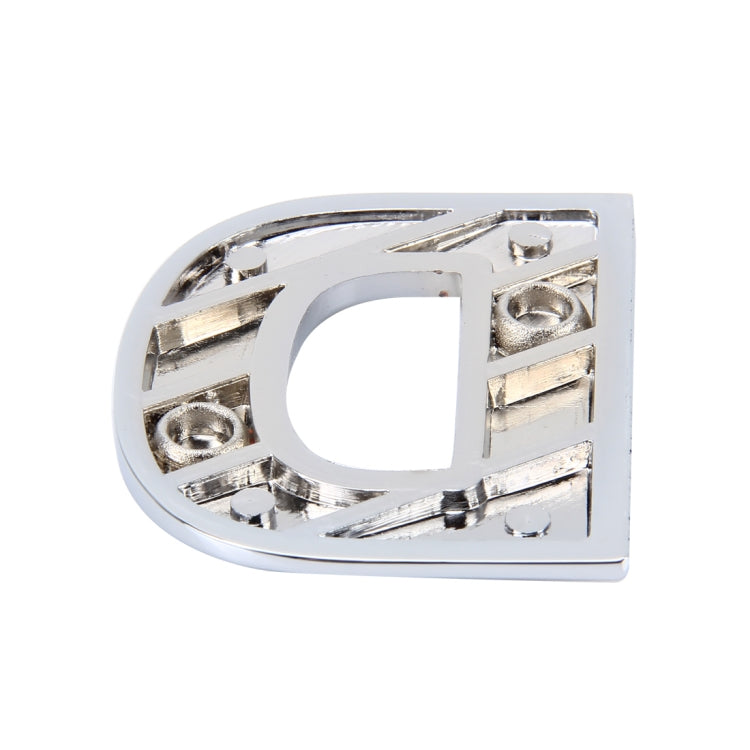 Car Vehicle Badge Emblem 3D English Letter Self-adhesive Sticker Decal, Size: 4.5*4.5*0.5cm, D, O, E, P, F, Q, G, R, H, S, I, T, A, J, U, Y, K, V, Z, L, W, B, M, X