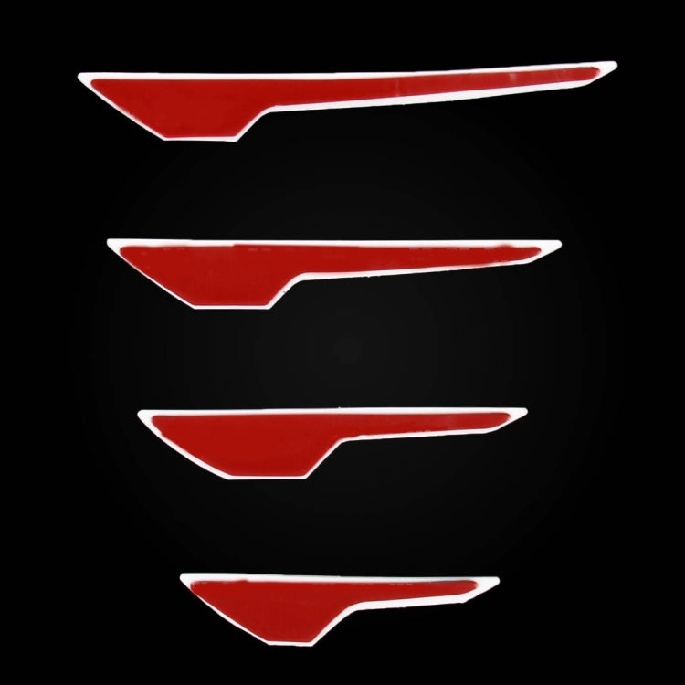 8 PCS Car Vehicle Door Side Guard Anti Crash Strip Exterior Avoid Bumps Collsion Impact Protector Sticker