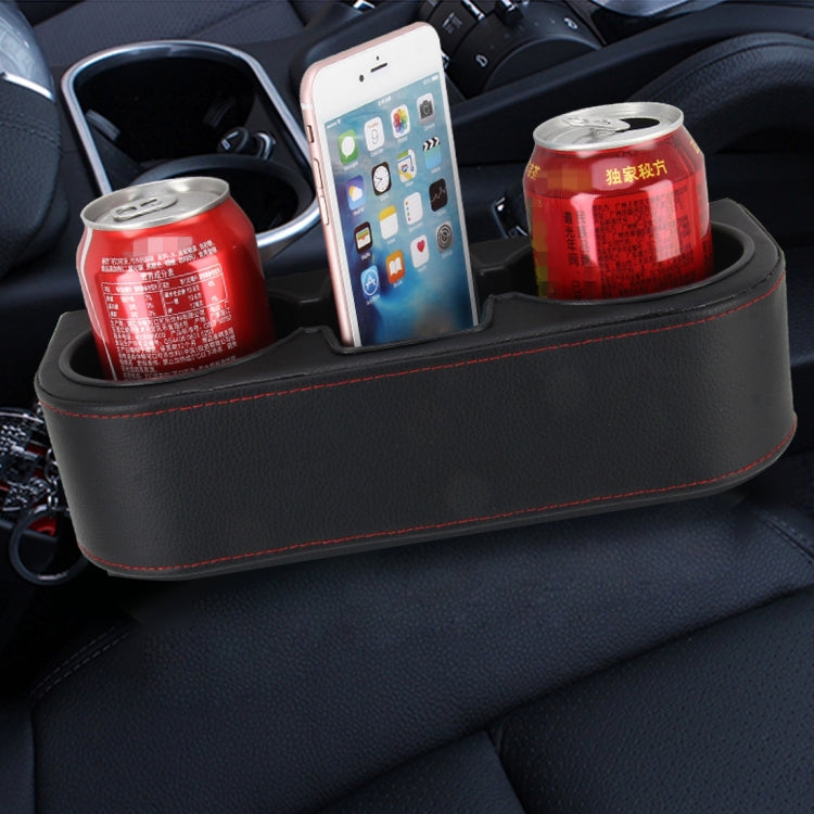 Car Seat Crevice Storage Box Cup Drink Holder Auto Pocket Stowing Tidying for Phone Pad Card Coin Case Car Accessories