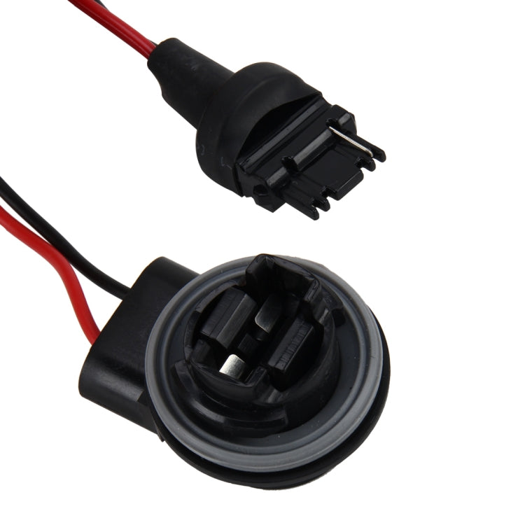 2 PCS 3156 Car Canbus Error Canceller Decoder Load Resistor LED 50W 8 Ohm No Blinking Decoder Heat Resistance Aluminum Case Heat Sink High Power Metal Shell Resistance