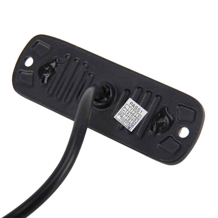 DC 12V-24V 2W 4LEDs SMD-2835 Lamps 17 Flash Patterns 3 Lines Car Flash Lamp Waterproof Car Truck Emergency Strobe Flash Warning Light, Cable Length: 90cm