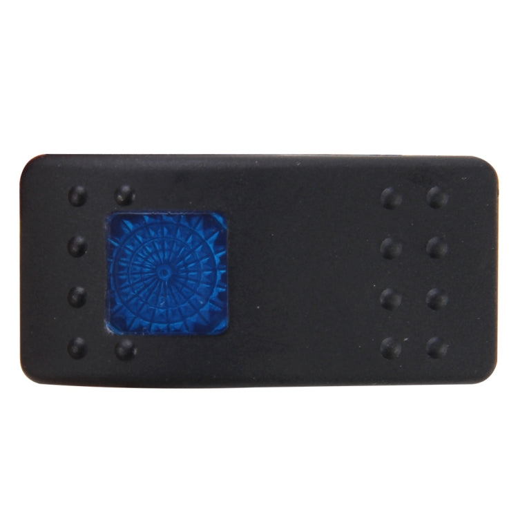 Car Truck Boat Switch Toggle Light Switch 4pin Waterproof 12/24V Bar Style Blue Toggle Reverse Rocker Rear Light Switch Car Auto Universal DIY 4 Pin Boat Cap OFF-ON Push Button with Indicator Light