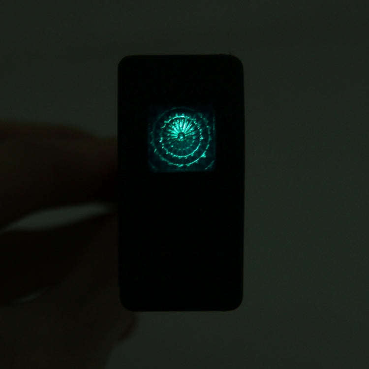 Car Truck Boat Switch Toggle Light Switch 4pin Waterproof 12/24V Bar Style Blue Toggle Reverse Rocker Rear Light Switch Car Auto Universal DIY 4 Pin Boat Cap OFF-ON Push Button with Indicator Light