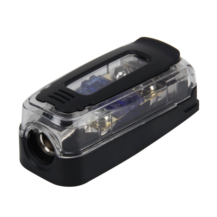 Car Stereo Car Audio Fuse Holder Insurance 60A Car Audio Fuse Holder 1 in 2 Ways Car Auto Fuse Holder Blade Fuse Holder for Car Audio, Audio Fuse Holder