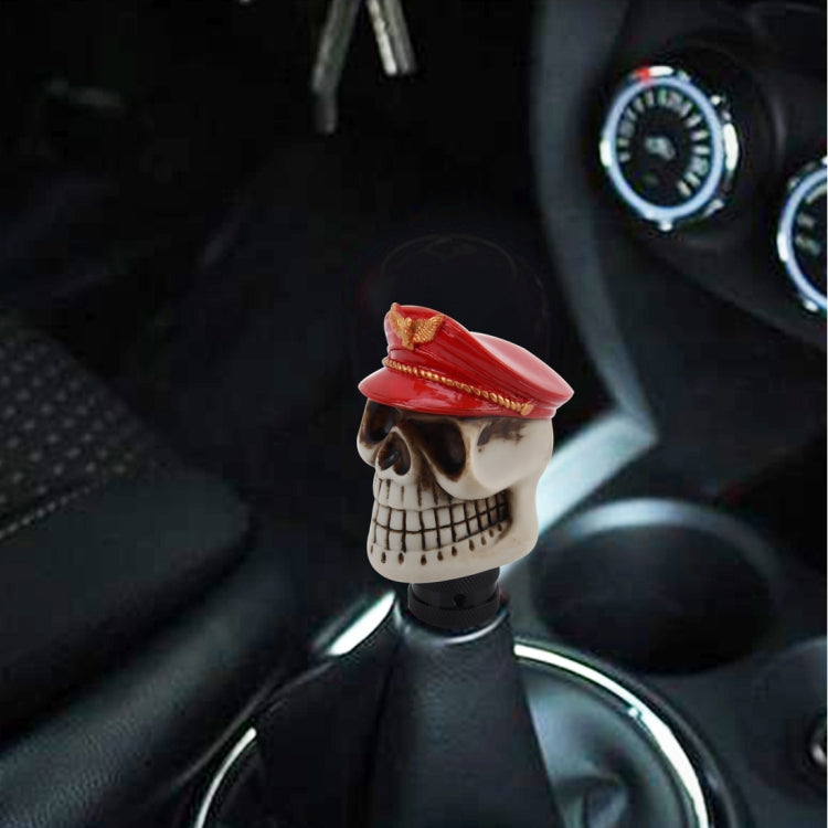 Universal Skull Car Gear Shift Knob Modified Car Gear Shift Knob Auto Transmission Shift Lever Knob Resin Gear Knobs