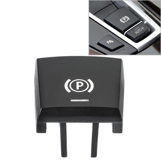 Auto Parking Switch Cover Replacement Handbrake P Key Button for BMW 5 / 6 Series 2014/07-2017/05