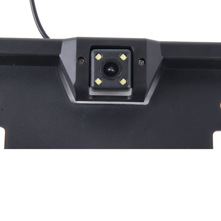 JX-9488 720×540 Effective Pixel NTSC 60HZ CMOS II Universal Waterproof Car Rear View Backup Camera With 2W 80LM 5000K White Light 4LED Lamp, DC 12V, Wire Length: 4m