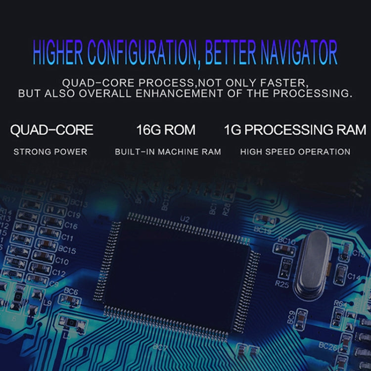 SU 9701 1GB+32GB 7 inch HD Foldable Universal Car Android Radio Receiver MP5 Player, Support FM & Bluetooth & TF Card & GPS & Phone Link & WiFi