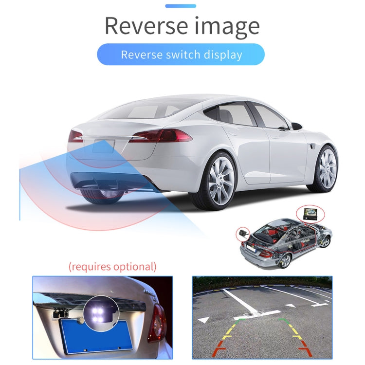 T100 7 inch HD Universal Car Radio Receiver MP5 Player, Support FM & AM & RDS & Bluetooth & Phone Link with Remote Control