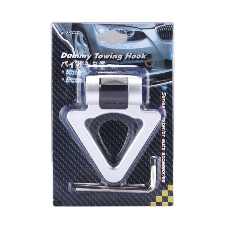 Car Truck Bumper Triangle Tow Hook Adhesive Decal Sticker Exterior Decoration