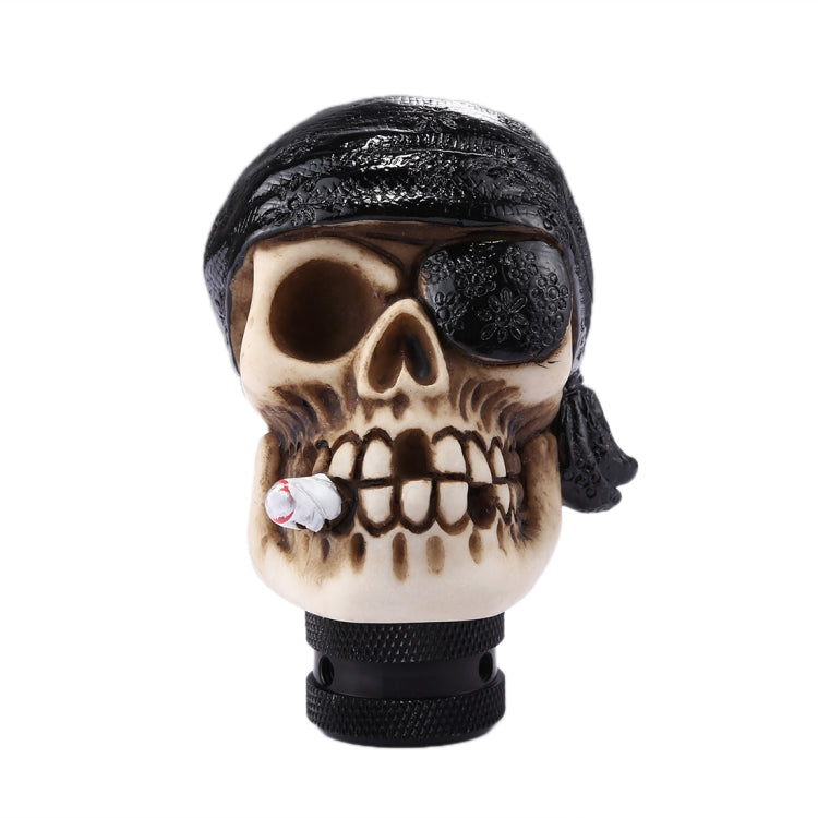 Pirate Skull Shaped Universal Vehicle Car Shifter Cover Manual Automatic Gear Shift Knob