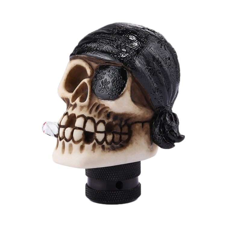 Pirate Skull Shaped Universal Vehicle Car Shifter Cover Manual Automatic Gear Shift Knob