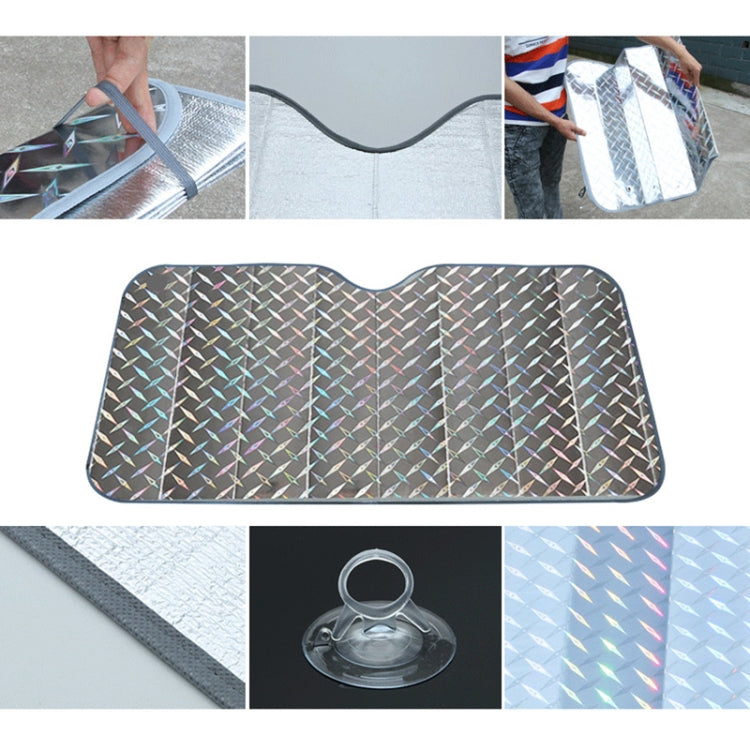 SUV Sun Shade Car Windshield Visor Cover Block Front Window Sunshade UV Protect, Size: 140 x 75cm