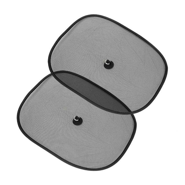 2 PCS Car Net Yarn Sunscreen Insulation Window Sunshade Cover, Size: 44*36cm