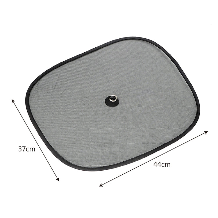 2 PCS Car Net Yarn Sunscreen Insulation Window Sunshade Cover, Size: 44*36cm