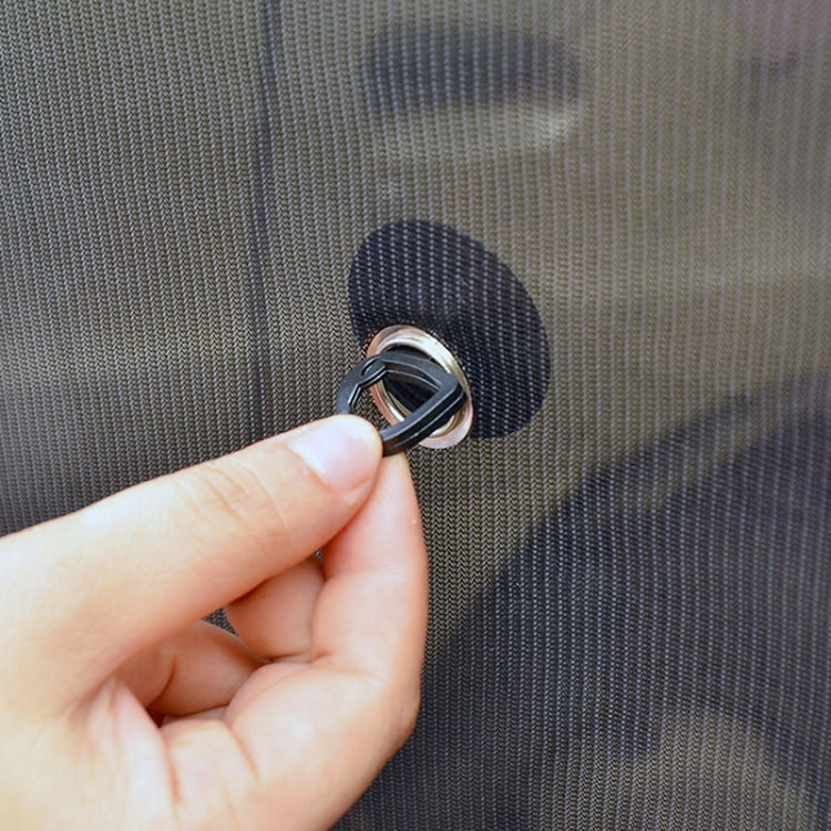 2 PCS Car Net Yarn Sunscreen Insulation Window Sunshade Cover, Size: 44*36cm