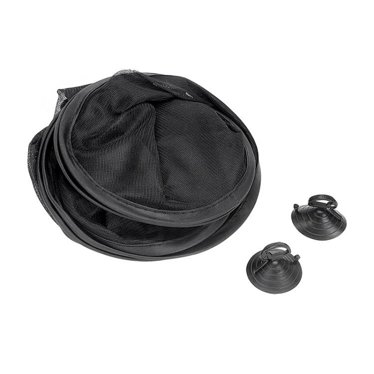 2 PCS Car Net Yarn Sunscreen Insulation Window Sunshade Cover, Size: 44*36cm