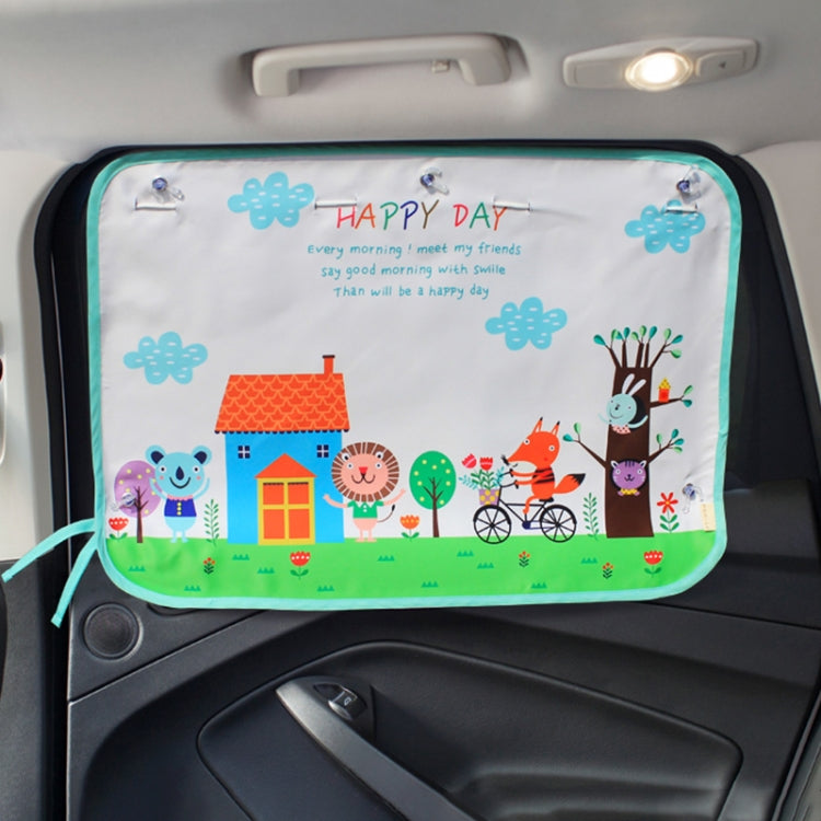 Car Large Rear Window Sunscreen Insulation Window Sunshade Cover, Size: 70*50cm