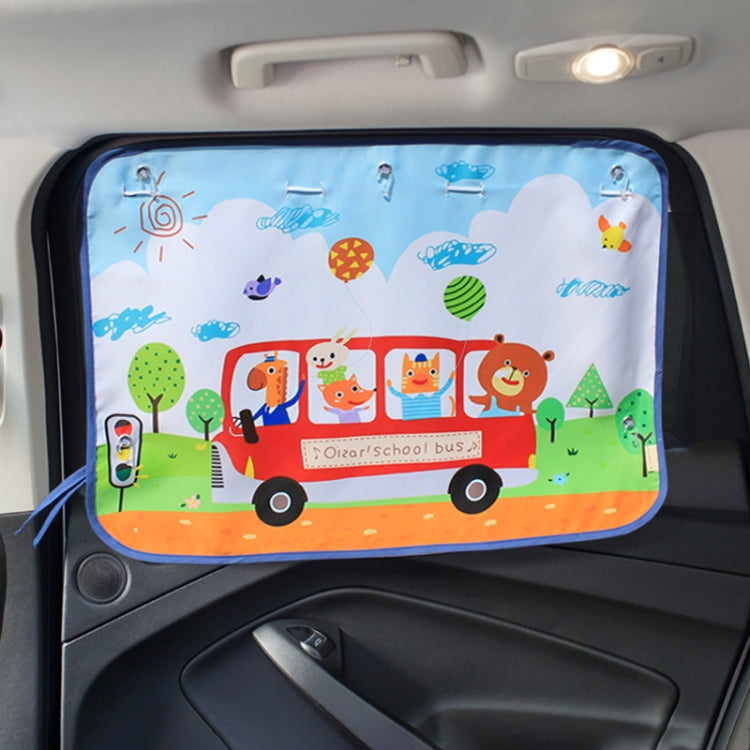 Car Large Rear Window Sunscreen Insulation Window Sunshade Cover, Size: 70*50cm